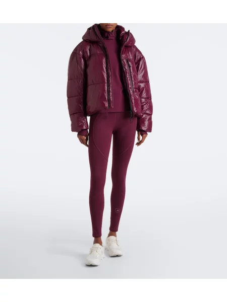 Geacă cu puf Adidas By Stella Mccartney cu glugă