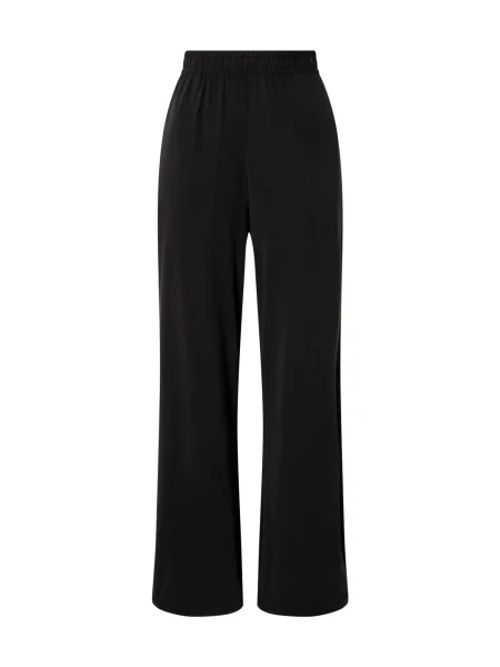 Pantaloni Urban Classics din modal cu picior lat negru