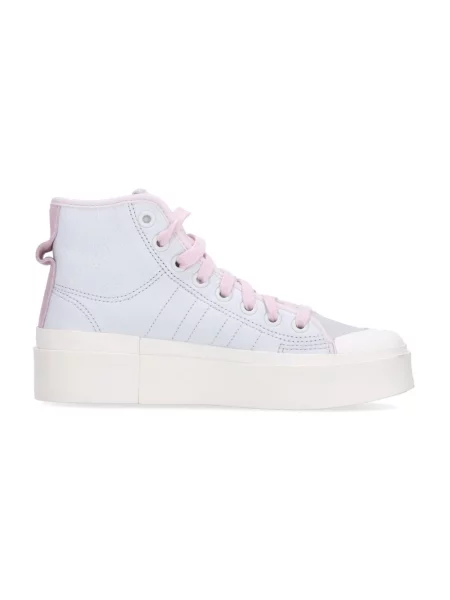 Sneakersy Adidas Nizza skórzane białe