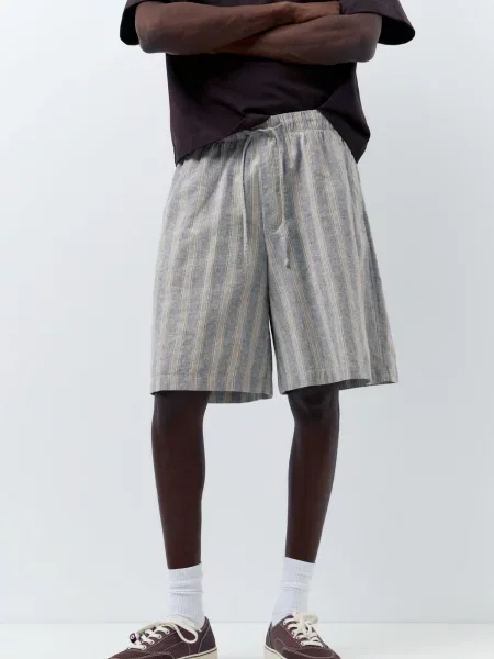 Pull&Bear Pantaloni / gri bej