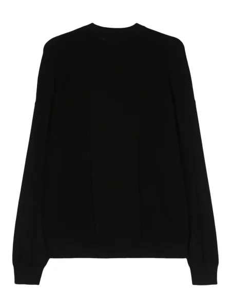 Briaunotas megztinis Emporio Armani juoda