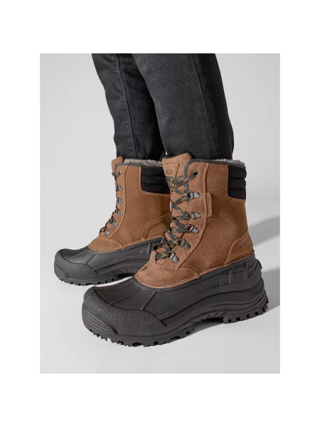Snehule CMP Kinos Snow Boots Wp hnedá