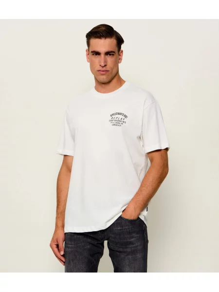 Replay Tricou alb