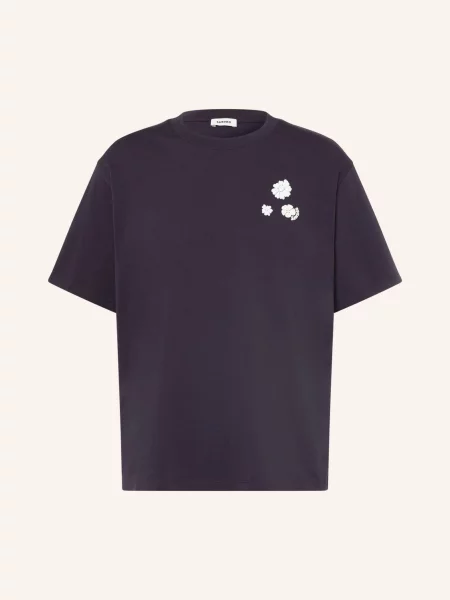 Sandro T-Shirt blau granatowa