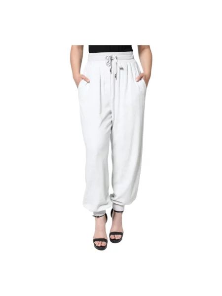 Joggery Dolce And Gabbana białe