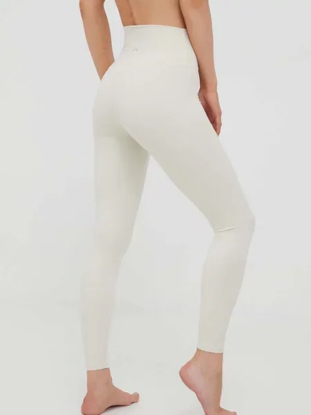 Joy in me legginsy do jogi Oneness Bond gładkie Oneness Bond beżowy