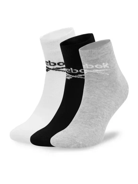 Σετ 3 ζευγάρια ψηλές κάλτσες unisex Reebok