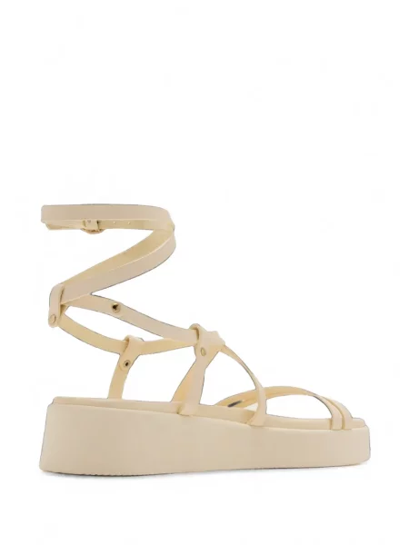 Sandale Ancient Greek Sandals cu bretele alb