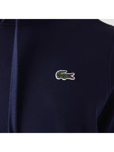 Bluza z kapturem Lacoste granatowa