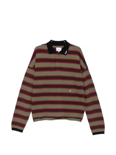 Lung tricou polo Rhude verde