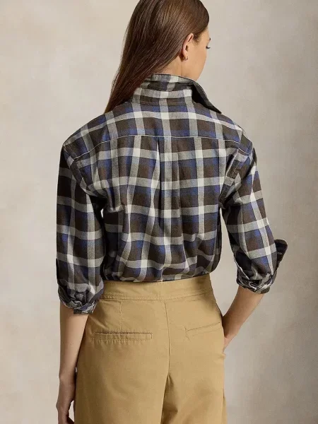 Polo Ralph Lauren cămașă de damă din maro