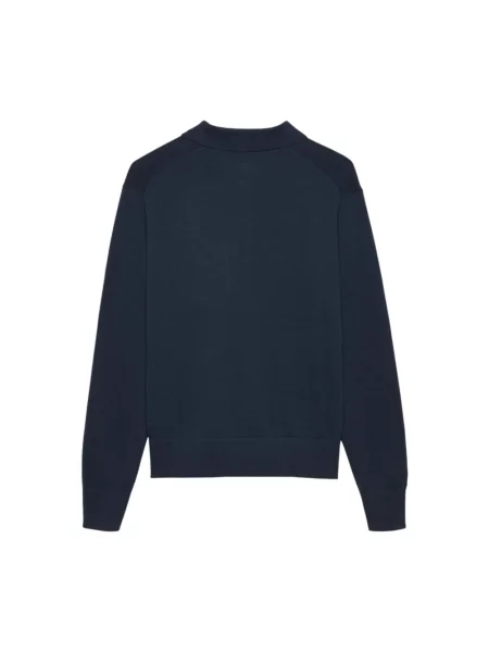 Tommy Jeans Koszulka Polo Z Dzianiny blau granatowa