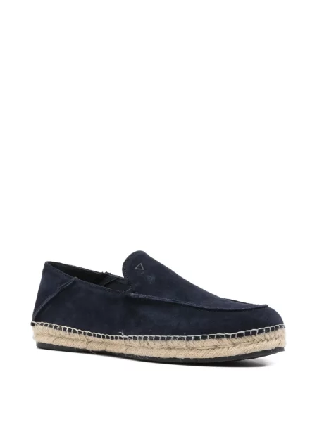 Szarvasbőr loafer Guess kék
