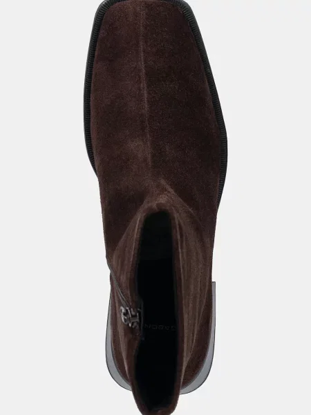 Замшевые ботинки Vagabond Shoemakers коричневые