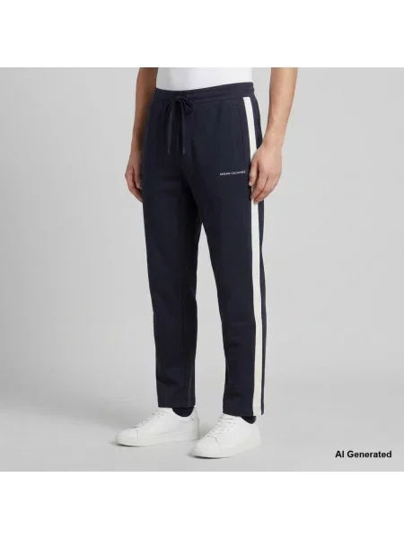 Nohavice Armani Exchange čierna