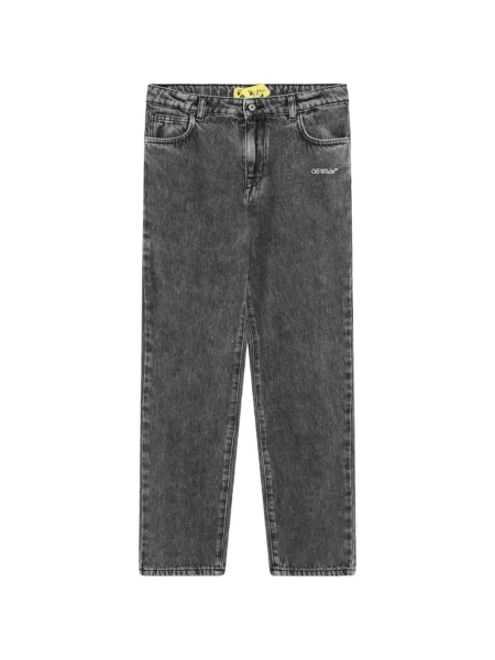 Jeansy dziecięce Off-white białe