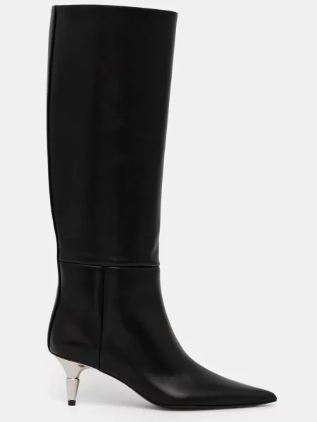 Kožené čižmy Proenza Schouler Spike čierna