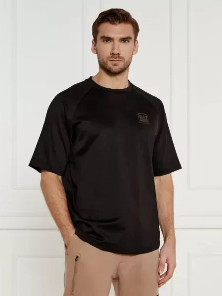 Tricou | Relaxed fit negru
