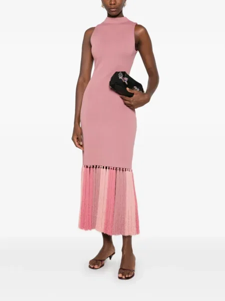 Rochie midi Aje roz