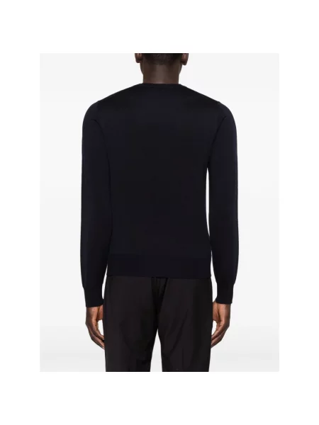 Sweter Emporio Armani wełniany czarny