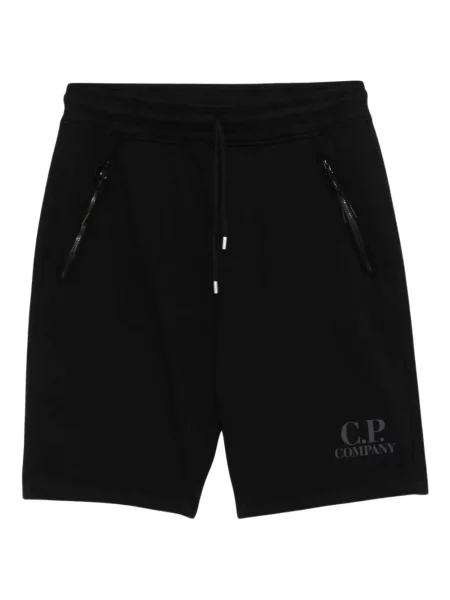 Pantaloni scurți C.p. Company din fleece albastru