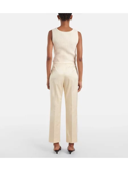 Pantaloni Toteme bej