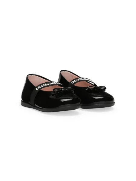 Balerinki dziecięce Dolce And Gabbana czarne