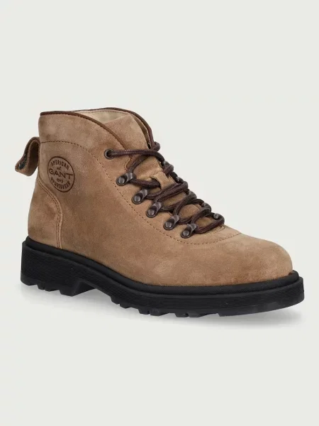 Gant botine pentru femei din piele Wootlynne bej