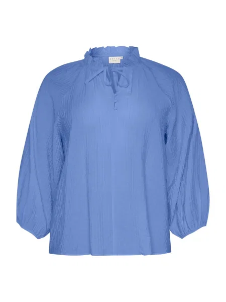 KAFFE CURVE Blúz Linna égkék