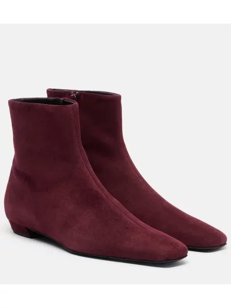 Cizme scurte Proenza Schouler din piele de căprioară