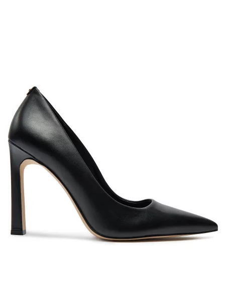 Туфлі на шпильці MICHAEL Michael Kors Amara leather Pump чорний