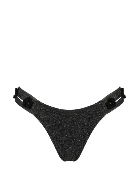 Bikini Del Maar cu model floral negru