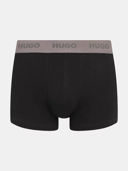 HUGO boxerky s TRUNK TRIPLET PACK černé