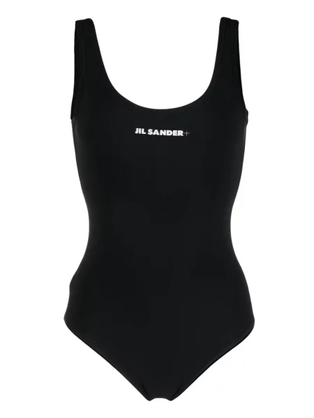 Costum de baie Jil Sander cu imagine negru