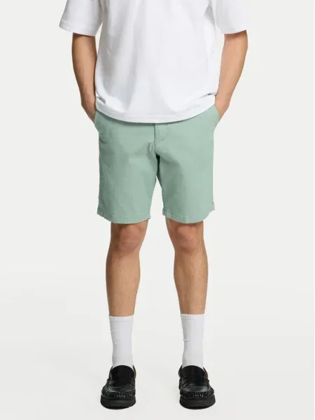 Pantaloni scurți Selected Homme verde