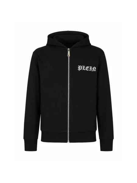 Bluza rozpinana Philipp Plein czarna