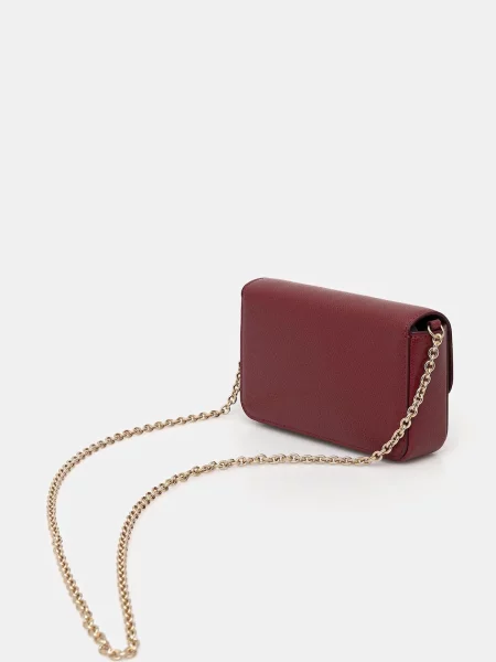 Furla De piele geantă poștaș FURLA MINI roșu