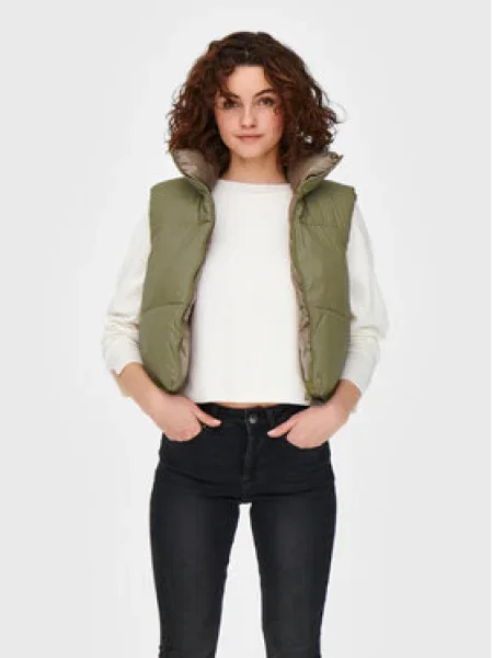 ONLY Vestă Ricky verde