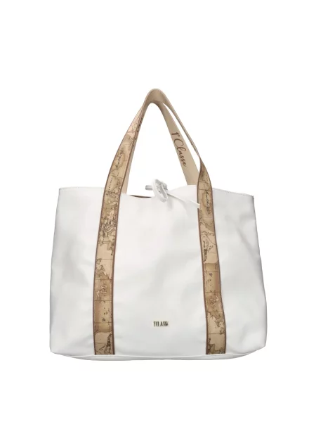 Shopperka Alviero Martini 1a Classe skórzana biała