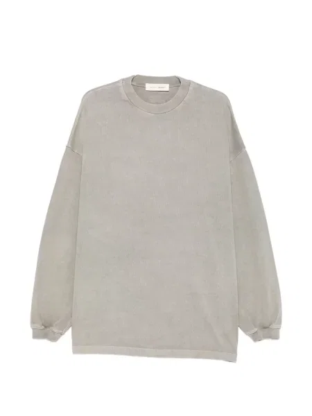 Lung hanorac Fear Of God cu autograf gri
