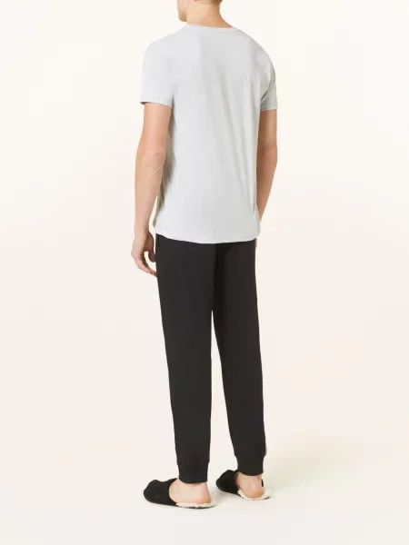 Mey Koszulka Od Piżamy Z Kolekcji Dry Cotton Colour grau granatowa