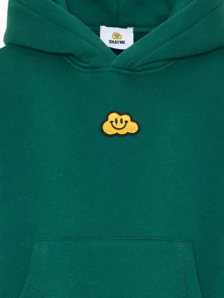 Bluza z kapturem dziecięca Ghayme zielona