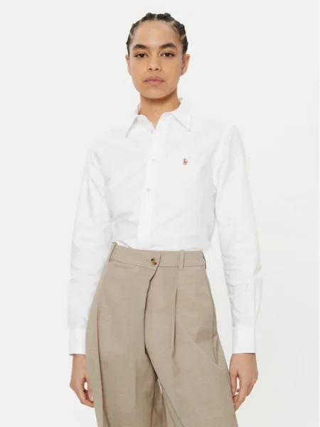 Polo Ralph Lauren Bluză CLASSIC' alb