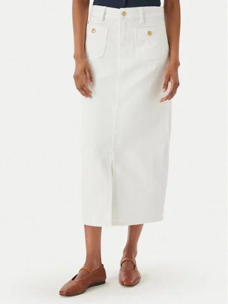 Tommy Hilfiger Fustă de blugi alb