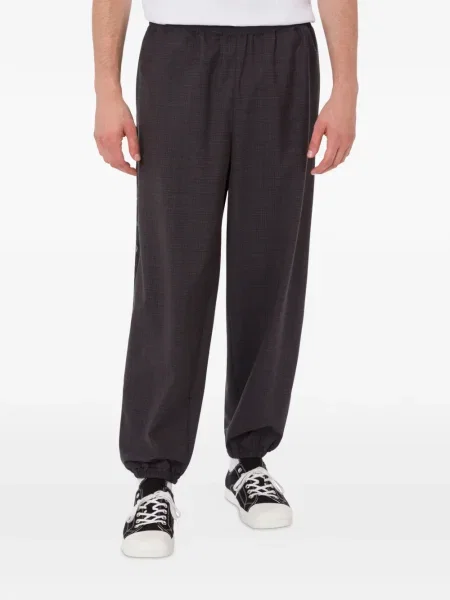 Kalhoty Moschino šedé