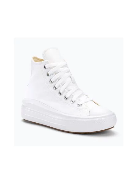 Кеди Converse Chuck Taylor All Star Move Platform Hi white/natural ivory/black білі