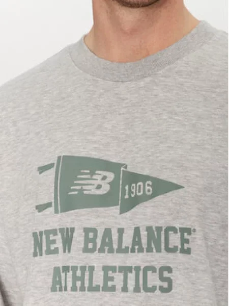 New Balance Mikina šedá