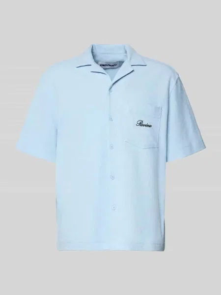 Koszula casualowa w kroju regular fit z przeszyciem z logo Review