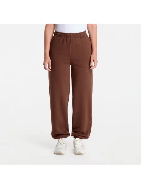 Потници Urban Classics Fluffy Sweatpants Chocolate Brown S кафяво