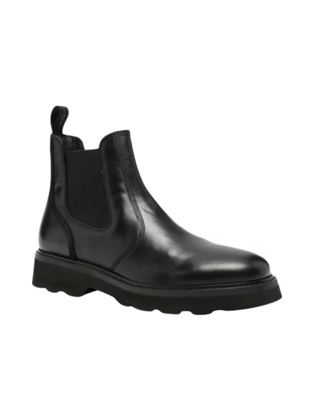 Sztyblety Woolrich skórzane czarne